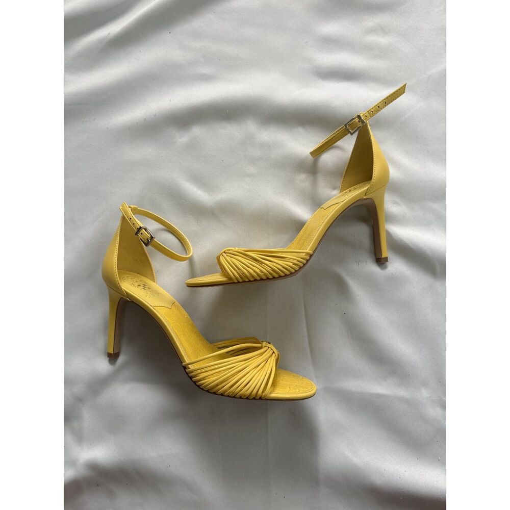 NEW Vince Camuto Blaine stiletto sandals with a knotted strappy design | sz 10 - Picture 3 of 15